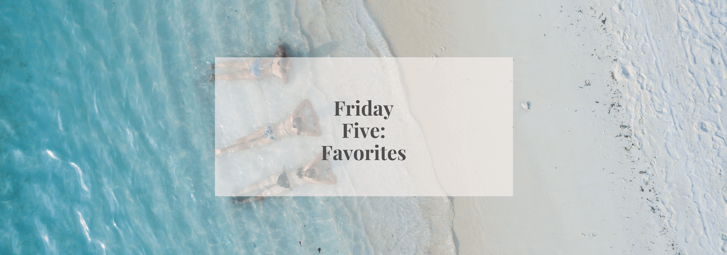 Friday Five - Numi