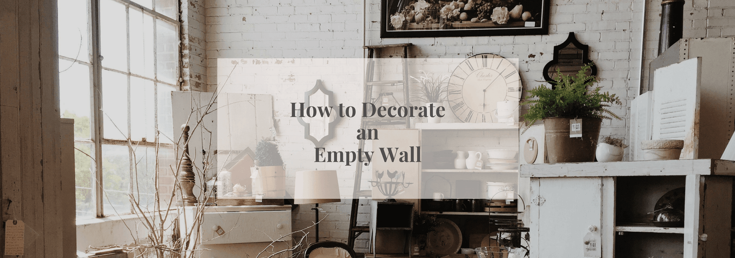 How to Decorate an Empty Wall - Numi