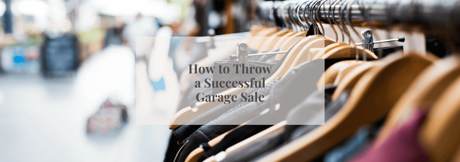 How to Throw a Successful Garage Sale - Numi