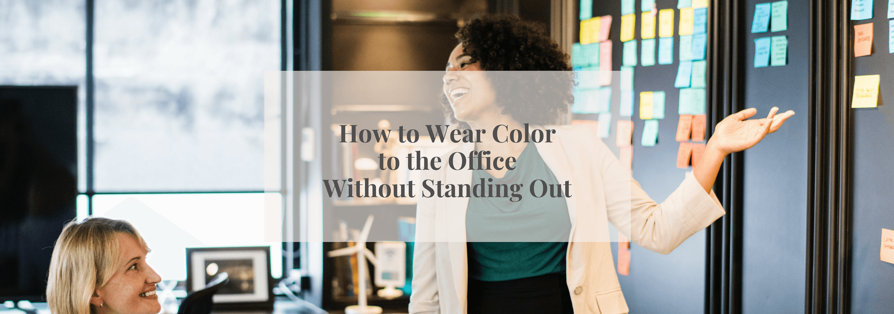 How to Wear Color to the Office Without Standing Out - Numi