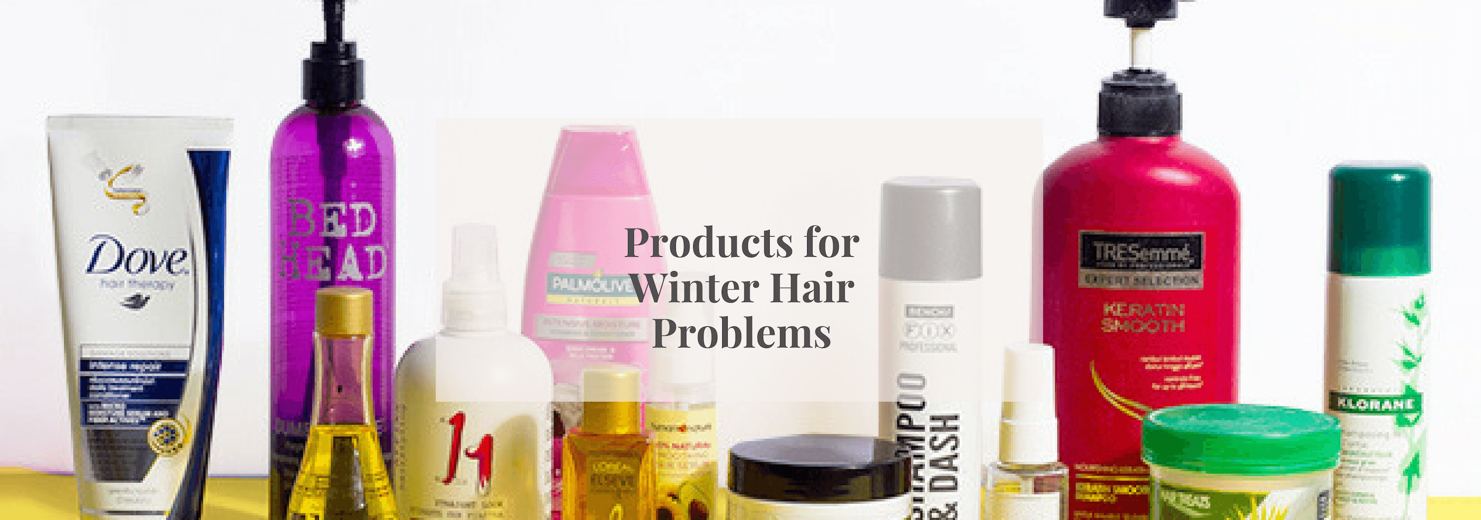 Products for Winter Hair Problems - Numi