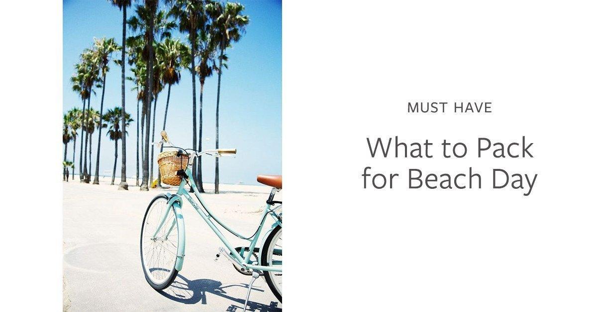 What to Pack for a Day at the Beach - Numi