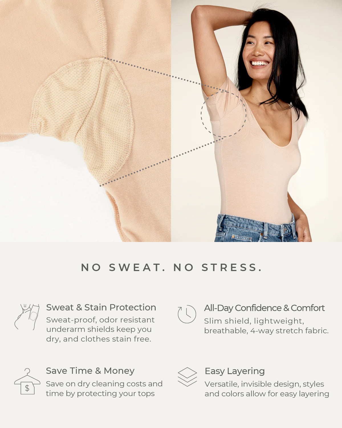 The Long Sleeve Square Neck